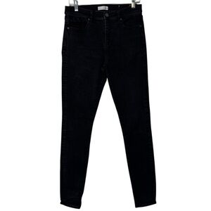 LOFT Skinny jeans women’s 30/10 black denim made and loved loft